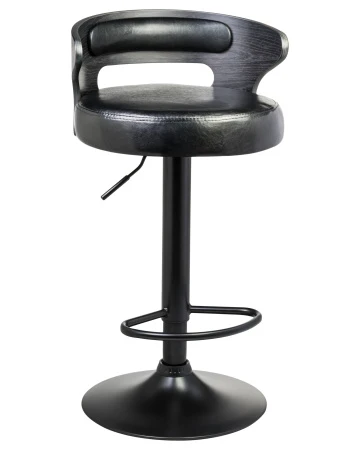 Купить Набор 2 шт Стул барный DOBRIN FRED BLACK, чёрное дерево, чёрный в интернет-магазине КупиКресла.ру