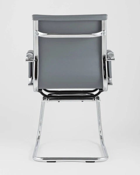 Кресло для посетителей TopChairs Visit серое | Купить в КупиКресла.ру