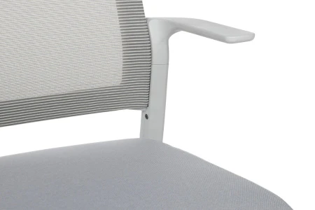 Кресло Moby D2002 Серый для посетителей и сотрудников фото