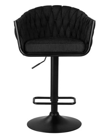 Купить Стул барный DOBRIN LEON, черная ткань (LAR-275-50) по выгодной цене для кафе, ресторанов и кухни