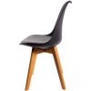 Купить Комплект из 4-х стульев Eames Bon чёрный в интернет-магазине КупиКресла.ру
