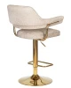 Купить Набор 2 шт Стул барный DOBRIN CHARLY GOLD, бежевый твид (LEO26) в интернет-магазине КупиКресла.ру