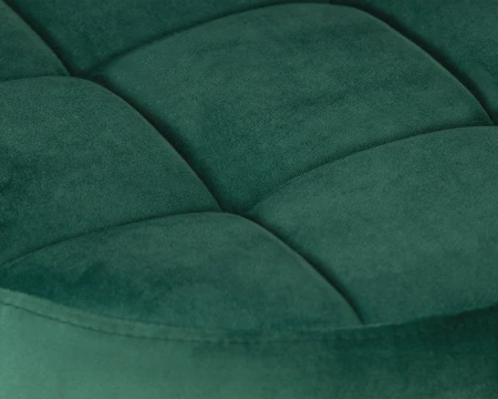 Купить Табурет барный DOBRIN BRUNO GOLD, зеленый велюр (MJ9-88) по выгодной цене для кафе, ресторанов и кухни