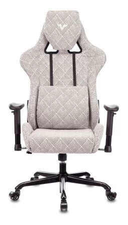 Кресла для геймеров - Кресло игровое Zombie VIKING LOFT серый Loft ромбик с подголов. крестовина металл