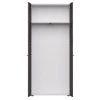 Купить Гардероб Everprof EVO (ЭВО) 800х383x1835 Белый/Дуб Пасадена по низкой цене