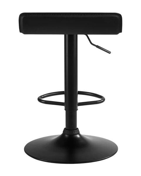 Стул барный DOBRIN TOMMY BLACK, чёрный для кафе, ресторанов и кухни