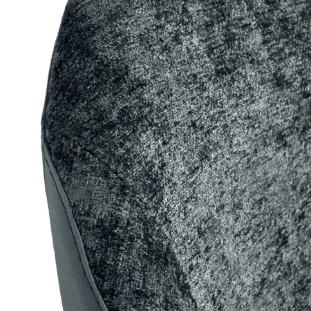 Купить Стул Bruno серый шенилл с экокожей с поворотным механизмом по низкой цене