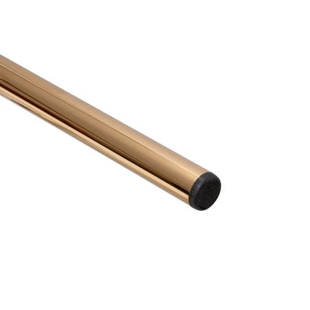 Купить Стул полубарный Elle латте с золотыми ножками по выгодной цене для кафе, ресторанов и кухни