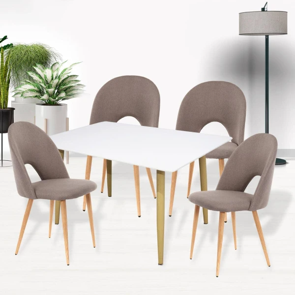 Купить Стол Snow 120х80х75см, белый по низкой цене