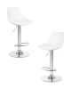 Набор 2 шт Стул барный DOBRIN ROCKY, белый