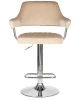 Купить Набор 2 шт Стул барный DOBRIN CHARLY, бежевый велюр (MJ9-10) в интернет-магазине КупиКресла.ру