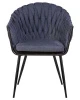 Купить Стул обеденный DOBRIN MATILDA, синяя ткань (LAR-275-29) в интернет-магазине КупиКресла.ру
