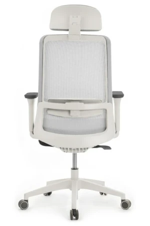 Эргономичные кресла - Кресло Work W-218C WHITE Светло-серый