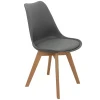 Купить Комплект из 4-х стульев Eames Bon серый в интернет-магазине КупиКресла.ру