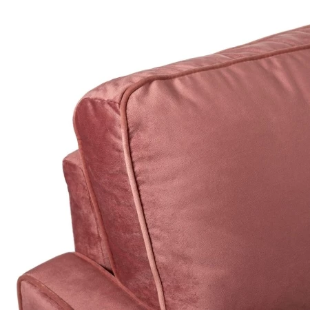 Купить Диван Scott трехместный пыльно-розовый по низкой цене
