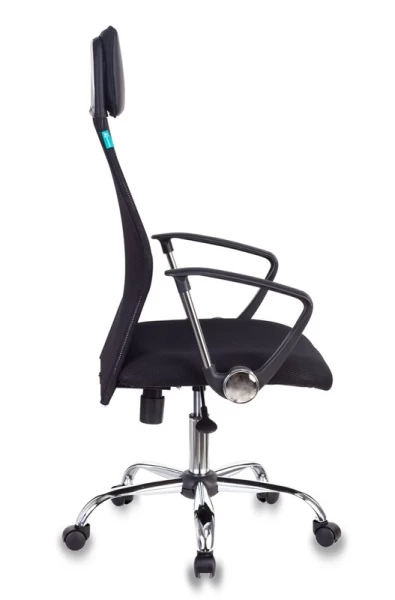 Кресло руководителя Бюрократ KB-6N черный TW-01 TW-11 сетка/ткань с подголов. крестовина металл хром | Купить в КупиКресла.ру