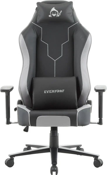Геймерское кресло Everprof Rapid Экокожа Серый | Купить в КупиКресла.ру