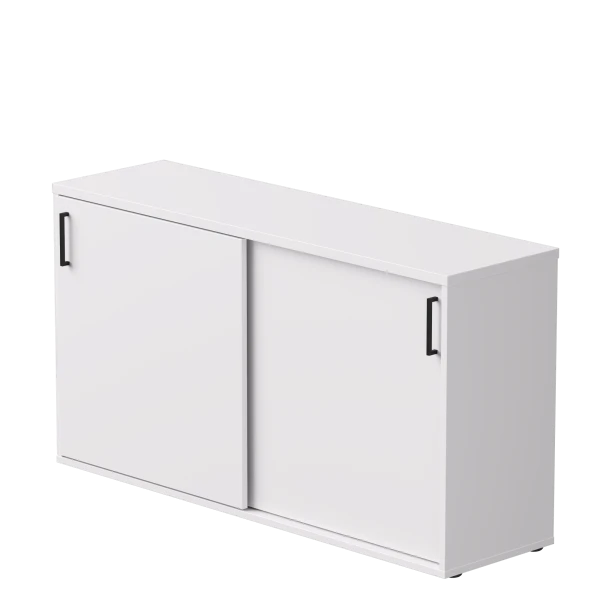 Купить Шкаф-купе низкий Everprof EVO (ЭВО) 1374х385х755 Белый по низкой цене