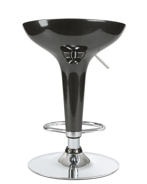 Стул барный DOBRIN BOMBA, чёрный для кафе, ресторанов и кухни