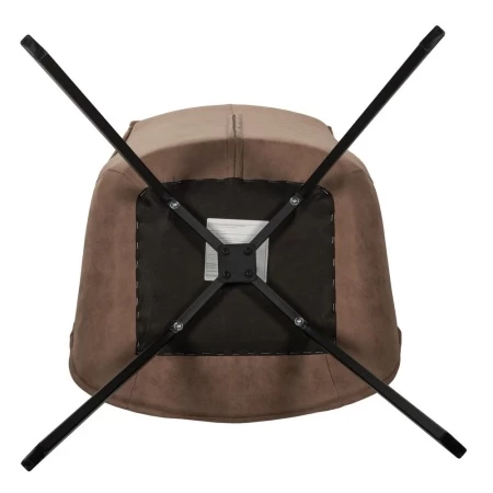 Купить Стул Soft коричневый, искусственная замша в интернет-магазине КупиКресла.ру