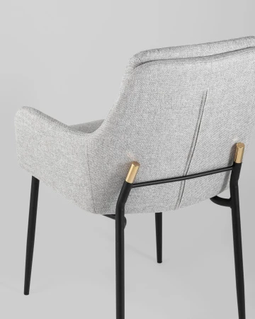 Купить Кресло Саманта рогожка светло-серый по низкой цене