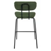 Купить Стул полубарный Ant букле зеленый по выгодной цене для кафе, ресторанов и кухни