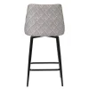 Купить Стул полубарный Dave латте с жаккардом, с поворотным механизмом по выгодной цене для кафе, ресторанов и кухни