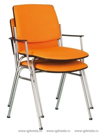 Офисный стул ISIT ARM white (Исит арм белый) для посетителей и сотрудников фото