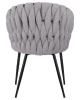 Купить Стул обеденный DOBRIN MATILDA, серая ткань (LAR 275-17) в интернет-магазине КупиКресла.ру
