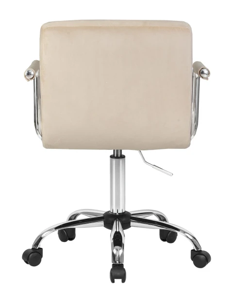 Офисное кресло для персонала DOBRIN TERRY, бежевый велюр (MJ9-10) | Купить в КупиКресла.ру