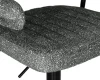 Купить Набор 2 шт Стул барный DOBRIN CHARLY BLACK, серый твид (LEO11) в интернет-магазине КупиКресла.ру