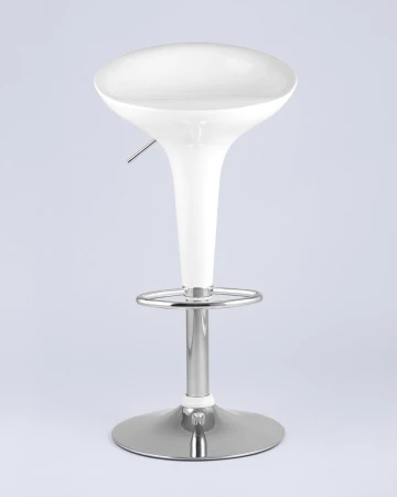 Купить Стул барный Bomba (Бомба) белый по выгодной цене для кафе, ресторанов и кухни