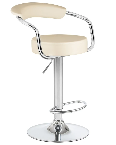Купить Набор 2 шт Стул барный DOBRIN MARTA, кремовый по низкой цене