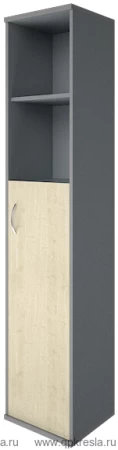 Шкаф высокий узкий правый А.СУ-1.6