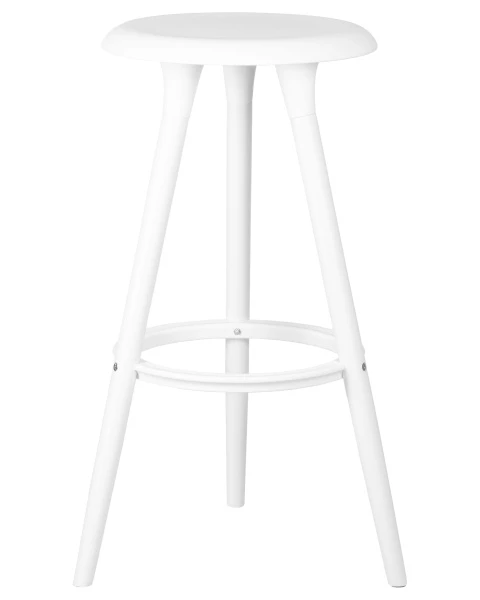 Купить Набор 4 шт Табурет барный DOBRIN ROYCE WHITE, белый (W-02) по низкой цене