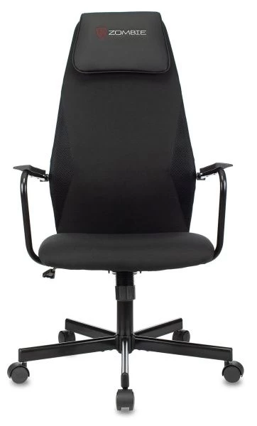 Кресло игровое Zombie ONE черный с подголов. крестов. металл | Купить в КупиКресла.ру