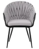 Купить Набор 2 шт Стул обеденный DOBRIN MATILDA, серая ткань (LAR 275-17) в интернет-магазине КупиКресла.ру