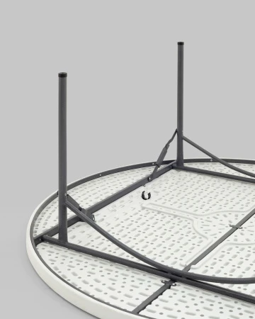 Купить Стол круглый складной пластиковый Кейт 180 по низкой цене