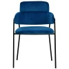 Купить Стул Napoli синий с черными ножками в интернет-магазине КупиКресла.ру