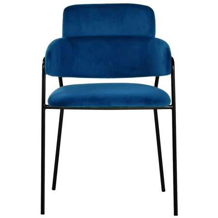 Купить Стул Napoli синий с черными ножками в интернет-магазине КупиКресла.ру