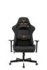 Кресла для геймеров - Кресло игровое Knight ARMOR черный ромбик эко.кожа с подголов. крестов. металл