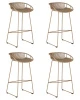 Набор 4 шт Стул барный DOBRIN FRANK, бежевый