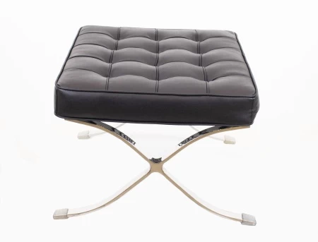 Оттоманка Everprof Barcelona Экокожа Черный