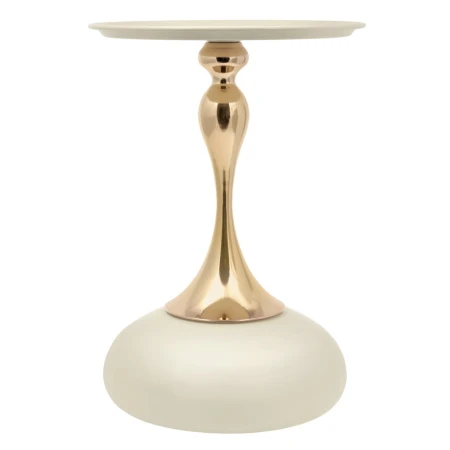 Купить Кофейный столик Angel 40x55см, белый, металл по низкой цене