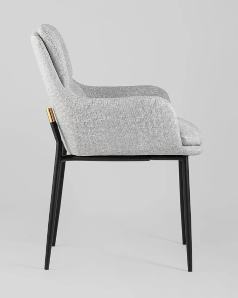 Купить Кресло Саманта рогожка светло-серый по низкой цене