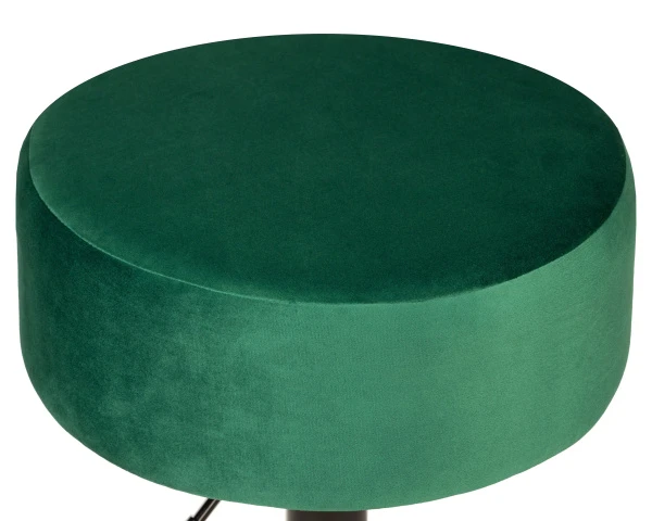 Купить Пуф DOBRIN DANNY BLACK, зеленый велюр (MJ9-88) по низкой цене