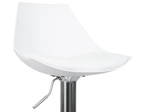 Купить Стул барный DOBRIN ROCKY, белый по выгодной цене для кафе, ресторанов и кухни