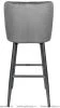 Барный стул Ститч Велюр Серый