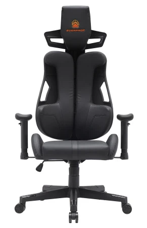 Кресла для геймеров - Геймерское кресло Everprof Serval (Сервал) Q Экокожа Черный