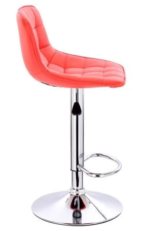 Купить Барный стул Everprof Cooper Экокожа Красный по выгодной цене для кафе, ресторанов и кухни